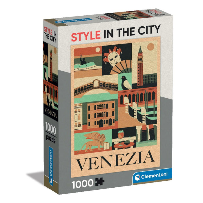 CLEMENTONI 1000h Puzzle STYLE IN THE CITY VENEZIA