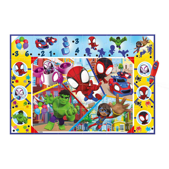 CLEMENTONI 24h Giant Floor Puzzle Spider-Man