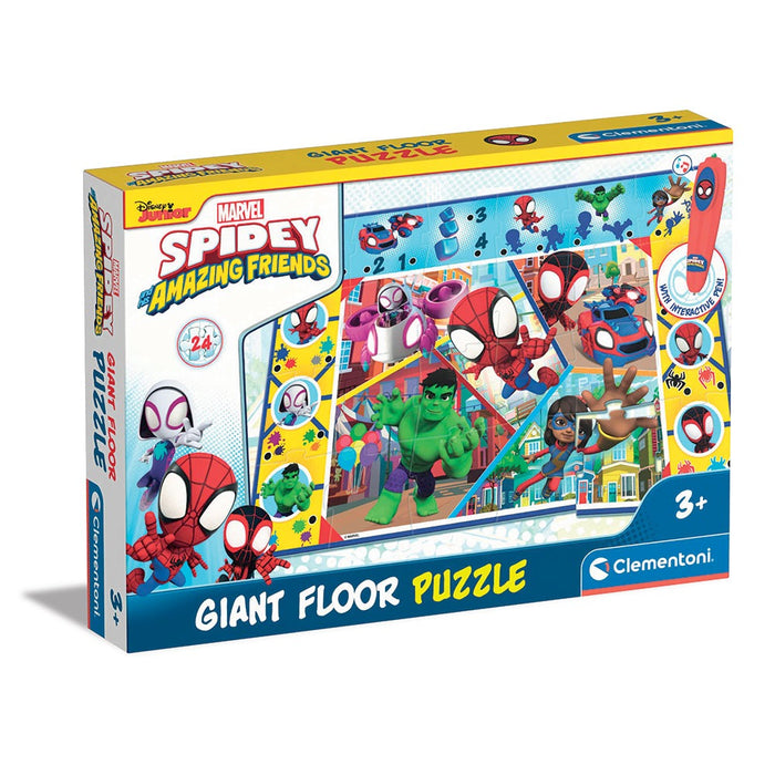 CLEMENTONI 24h Giant Floor Puzzle Spider-Man