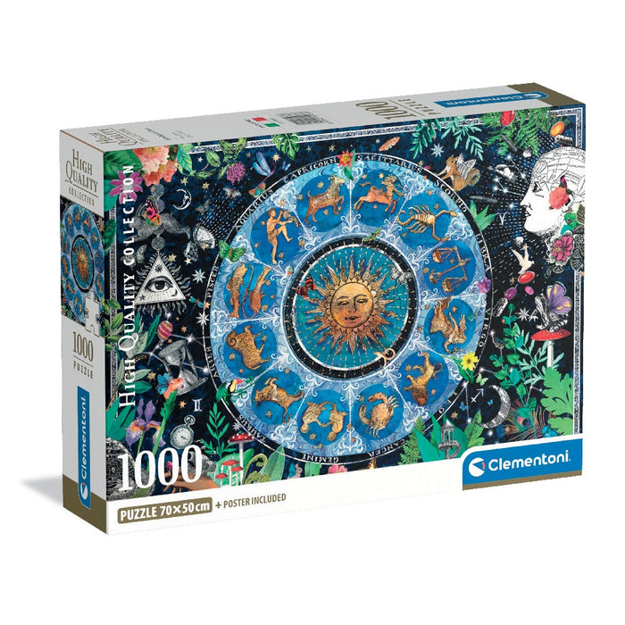 CLEMENTONI 1000h. Puzzle ASTROLOGICAL CHART