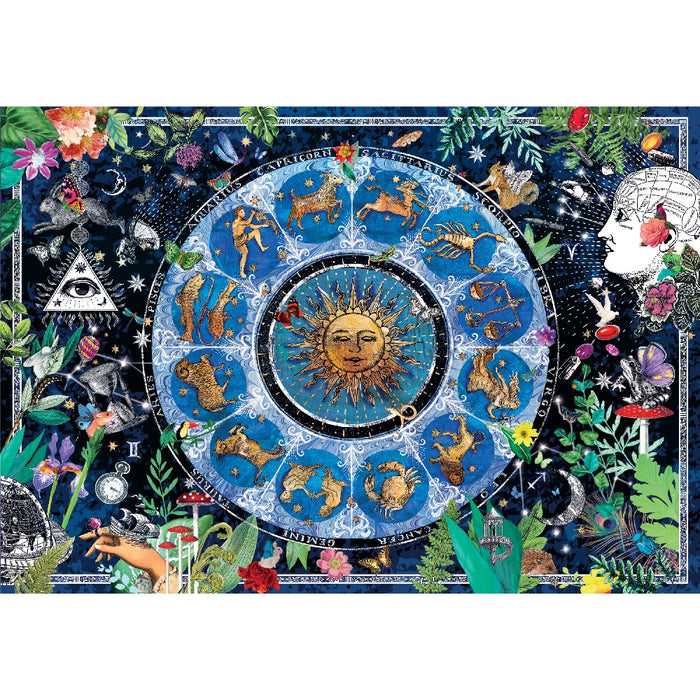 CLEMENTONI 1000h. Puzzle ASTROLOGICAL CHART