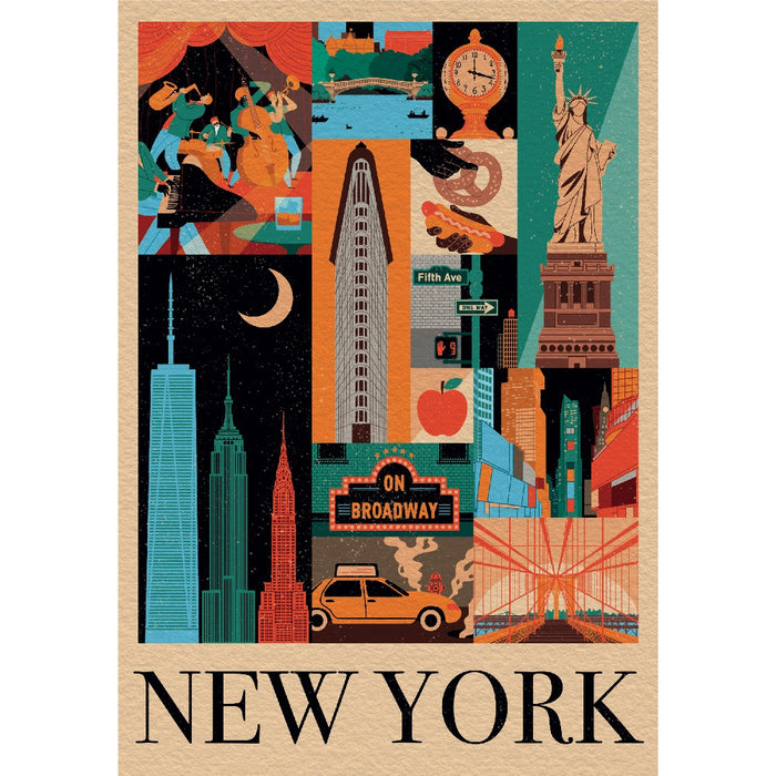 CLEMENTONI 1000h Puzzle STYLE IN THE CITY NEW YORK