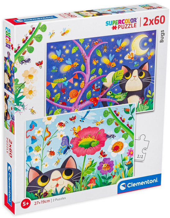 Clementoni puzzle 2 x 60 pieces - Kittens
