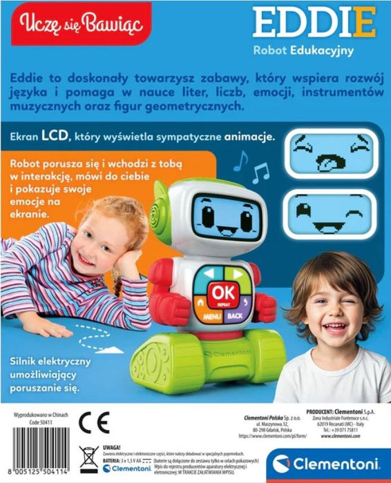 Clementoni Eddie Educational Robot
