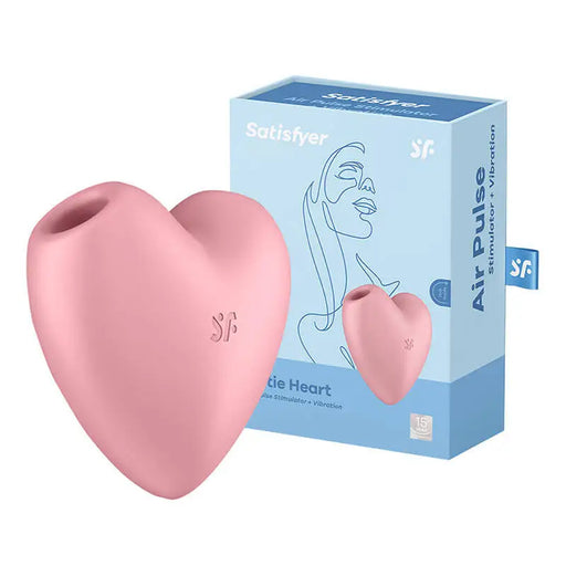 Clitoral massager Satisfyer Cutie Heart Light Red (pink) - Masturbators<<<Erotica<<<Health and beauty<<<InnproXML