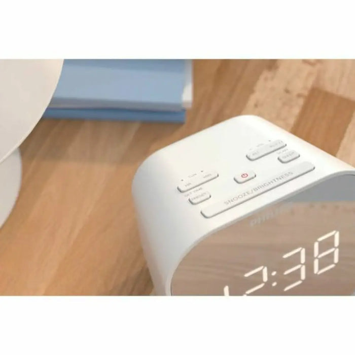 Clock-Radio Philips TAR4406/12 White - Декорация и Осветление<<<Дом Градина<<<BigBuy&&&Ръчни Часовници<<<Декорация и