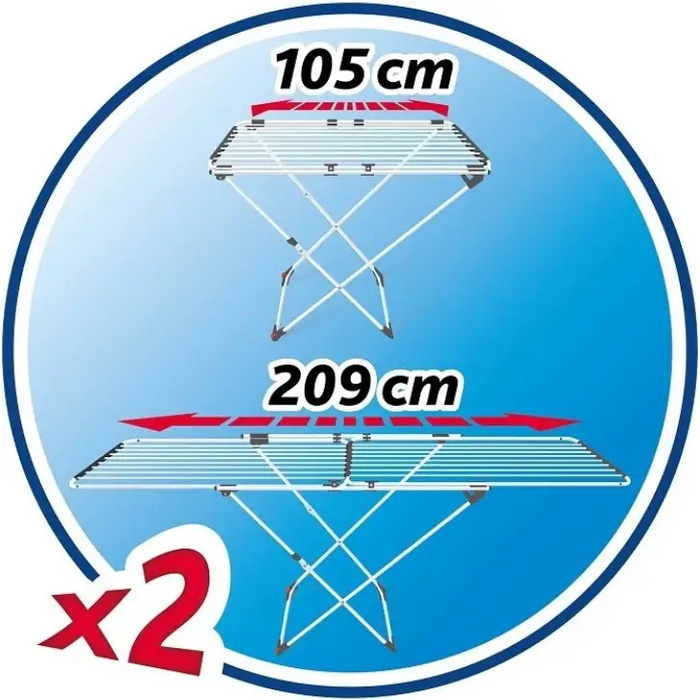 Clothes Dryer Vileda Doble - Bathroom and stand clothes dryerAGD-SUL<<<Home Appliance - ProductsAGD<<<ActionPL