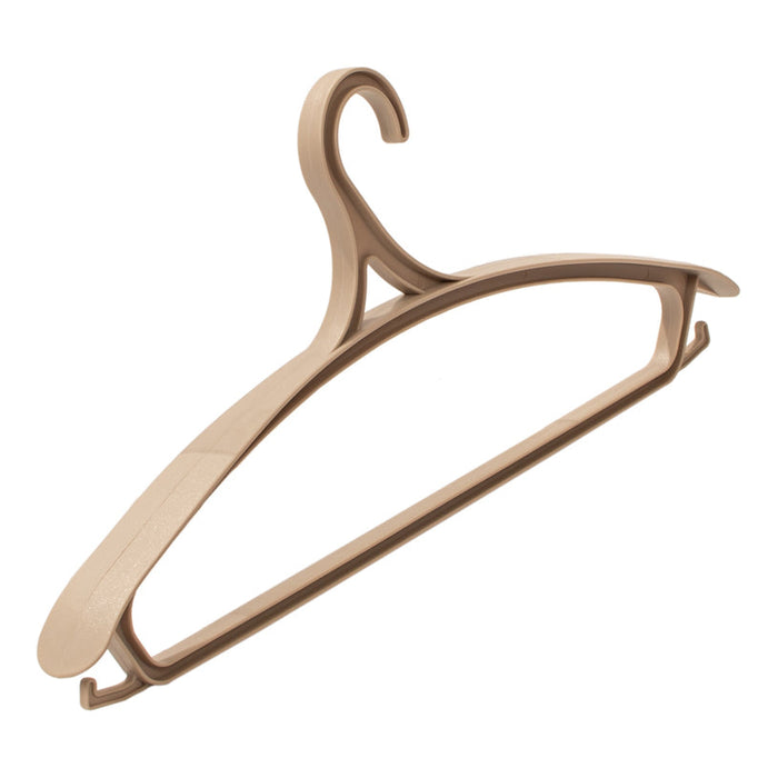 CLOTHES HANGER 3PCS WIDE SHOULDER PVC HORECANO - Продукти за съхранение и организация на дрехи<<<Домашни
