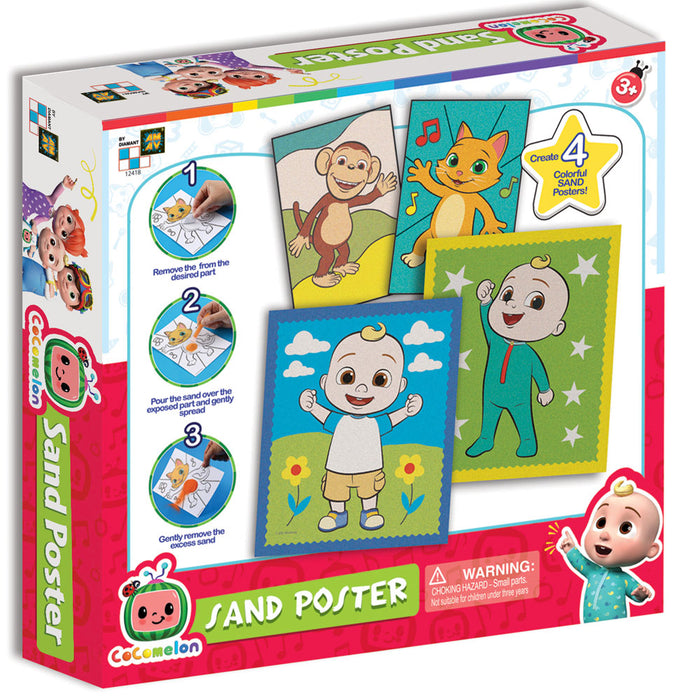 Cocomelon Creative Kit - Sand Paintings