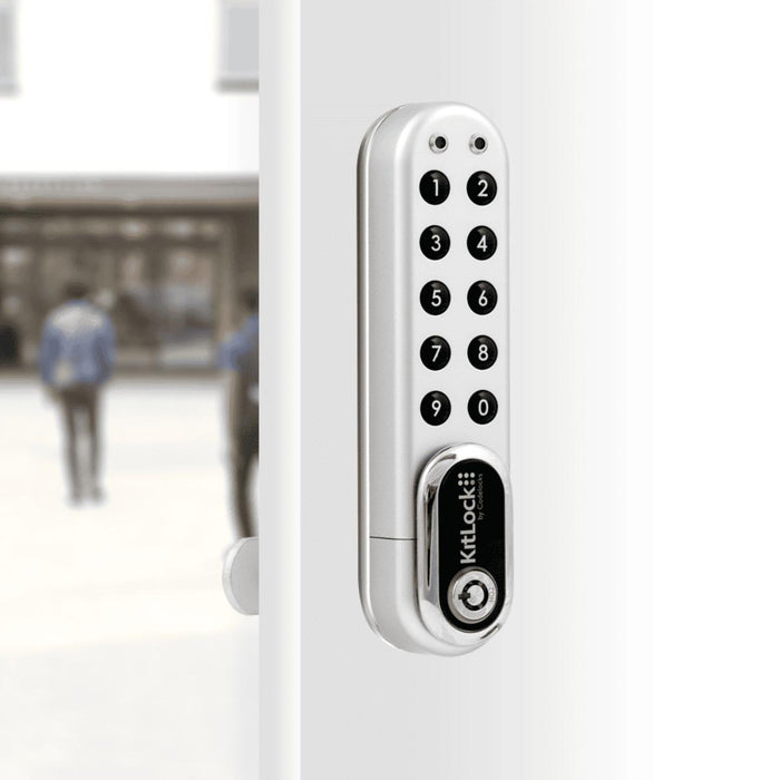 VERTICAL ELECTRONIC FURNITURE LOCK