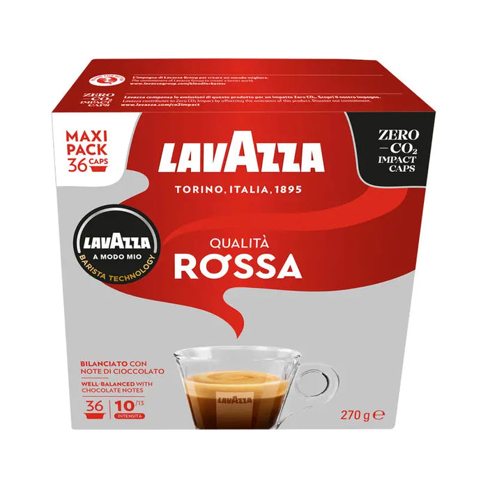 COFFEE CAPSULES A MODO MIO 36 LAVAZZA QUALITA ROSSA MAXI - Кафе<<<Кухня<<<Praktiker