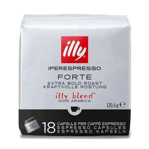 Coffee capsules ILLY iperEspresso Forte - 18 pieces - Кафе<<<Кафемашини<<<Малки електроуреди<<<TechnoMix