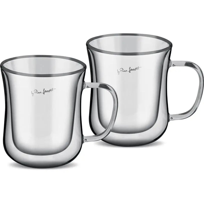 COFFEE GLASS 220 ML 2PCS LT9032 LAMART - Сервизи чаши и чинии<<<Домашни потреби<<<Кухня<<<Praktiker