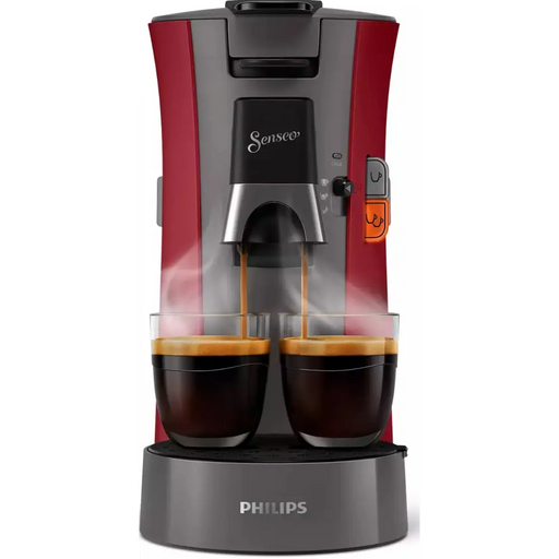 Coffee machine for coffee doses Philips Senseo Select CSA230/91 Deep Red - Кафемашини с капсули<<<Кафемашини<<<Малки