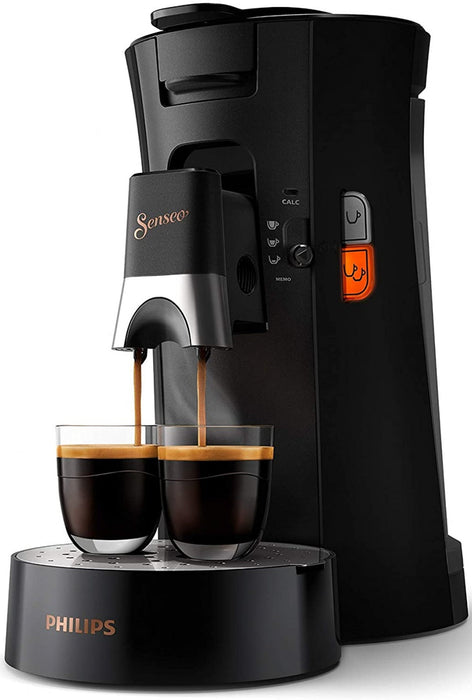Coffee machine for coffee doses Philips Senseo Select CSA240/61 Black - Кафемашини с капсули<<<Кафемашини<<<Малки