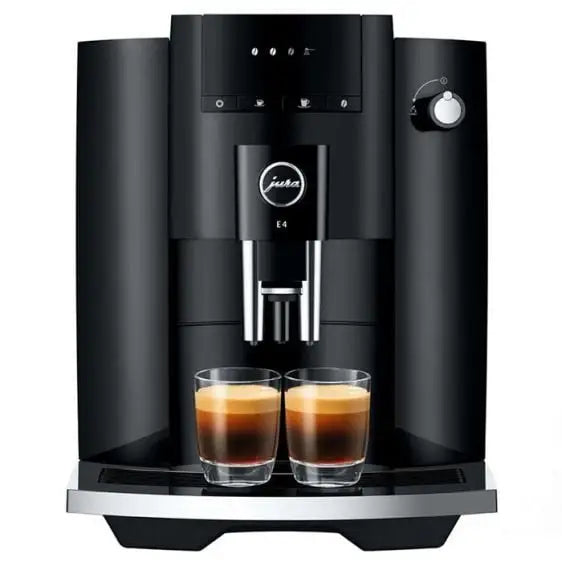 Coffee Machine Jura E4 Piano Black (EA) - Кафеавтомати<<<Кафемашини<<<Малки електроуреди<<<TechnoMix&&&Coffee