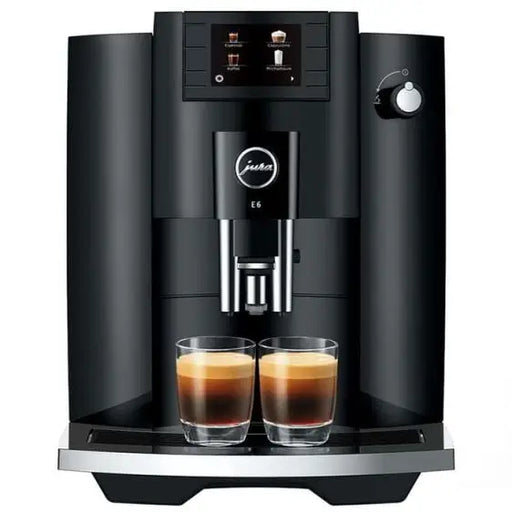 Coffee machine JURA E6 Piano Black (EC) 15437 - Кафеавтомати<<<Кафемашини<<<Малки електроуреди<<<TechnoMix&&&Coffee