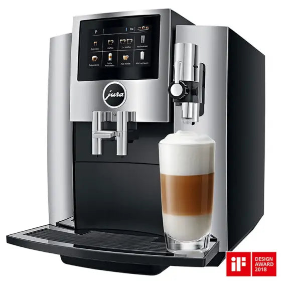 Coffee machine JURA S8 Chrome 15380 - Кафеавтомати<<<Кафемашини<<<Малки електроуреди<<<TechnoMix&&&Последни
