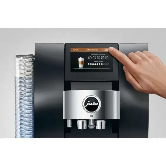 Coffee machine JURA Z10 Aluminum Black (EA) - Кафеавтомати<<<Кафемашини<<<Малки електроуреди<<<TechnoMix&&&Coffee