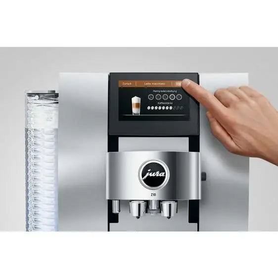Coffee machine JURA Z10 Aluminum White (EA) - Кафеавтомати<<<Кафемашини<<<Малки електроуреди<<<TechnoMix