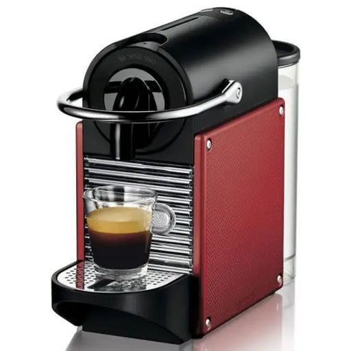 Coffee machine NESPRESSO Pixie Carmine Red - Кафемашини с капсули и дози<<<Кафемашини<<<Малки