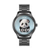 COLMI L28 Smart Watch (black + black steel strap)
