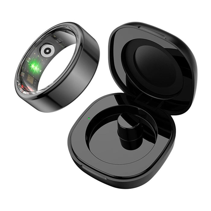COLMI R02 Smart Ring, size 8, 18.1 mm (black) + charging case
