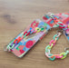 Color Chain Case gel flexible elastic case cover with a chain pendant for iPhone 12 Pro multicolour - Cell phone cases
