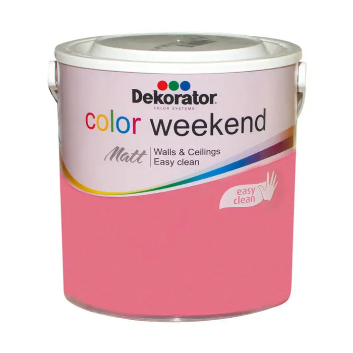 COLOR LATEX MAT WILD ORCHID 2.5 L DEKORATOR - Цветни интериорни бои<<<Интериорни бои<<<Подови и стенни
