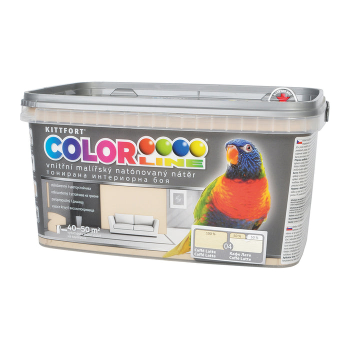 COLOR LATEX COLOR COFFEE LATTE 4 KG COLOR LINE