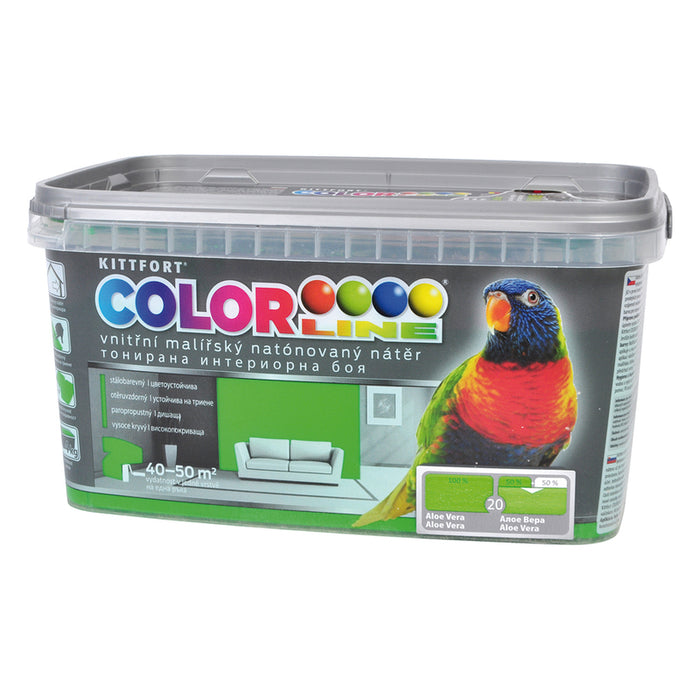 COLOR LATEX COLOR ALOE VERA 4 KG COLOR LINE