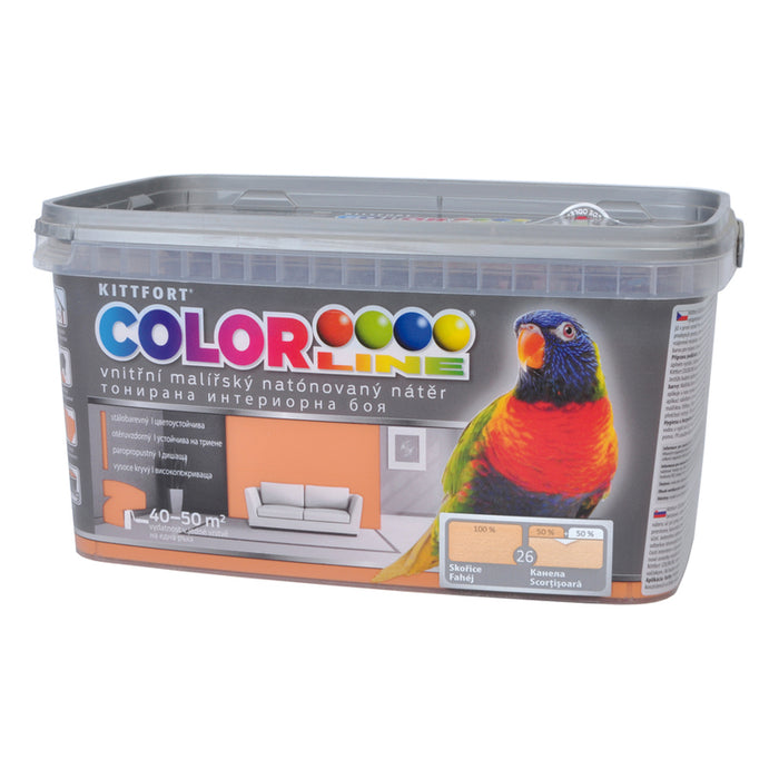 COLOR LATEX CL 26 CINNAMON 4 KG COLOR LINE