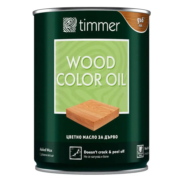 COLOR OIL FOR CHERRY WOOD 750 ML TIMMER - Масла<<<Лакове и импрегнанти за дърво<<<Бои и лакове<<<Praktiker