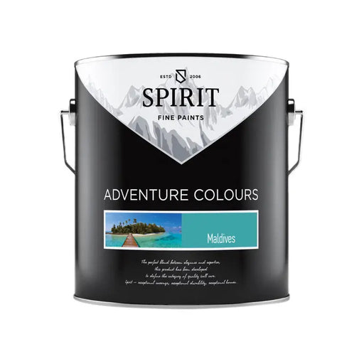 COLORED LATEX COLOR MALDIVES 2.5 L SPIRIT Adventure Colours - Цветни интериорни бои<<<Интериорни бои<<<Подови и стенни