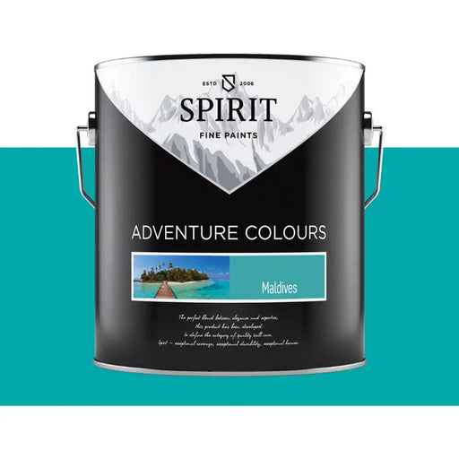 COLORED LATEX COLOR MALDIVES 2.5 L SPIRIT Adventure Colours - Цветни интериорни бои<<<Интериорни бои<<<Подови и стенни