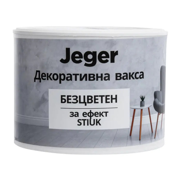 COLORLESS WAX 0.3 L JEGER - Декоративни покрития<<<Интериорни бои<<<Бои и лакове<<<Praktiker&&&Декоративни