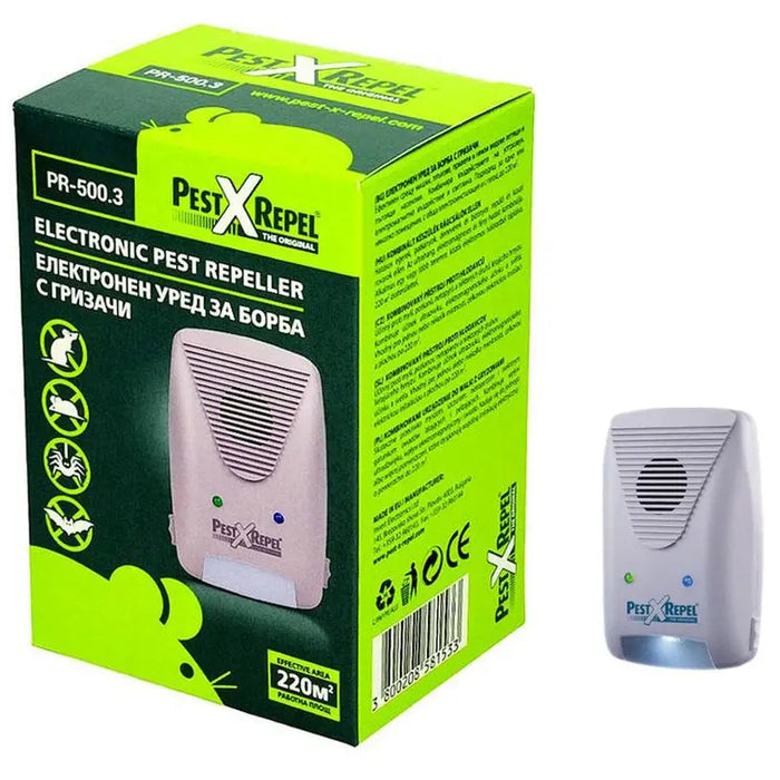 COMBINED ELECTRONIC PEST-X-REPEL DEVICE - Защита от гризачи<<<Защита от вредители<<<Градина<<<Praktiker&&&Защита от