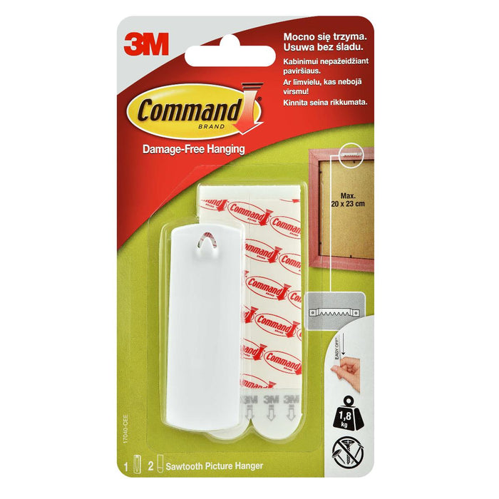PICTURE HANGER 1.8KG COMMAND 17040