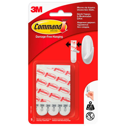 SPARE TAPES 1 KG/TAPE, 9 COUNTS COMMAND 17021