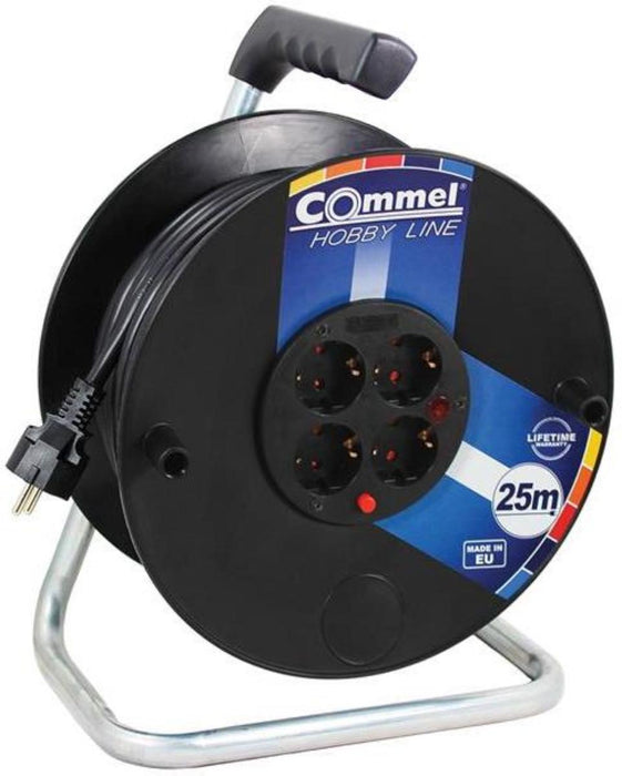 REEL 25M IP2 16A 250V 3G2.5MM2 4 SHUKO