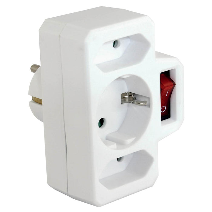 CONTACT ADAPTER WHITE WITH COMMEL KEY
