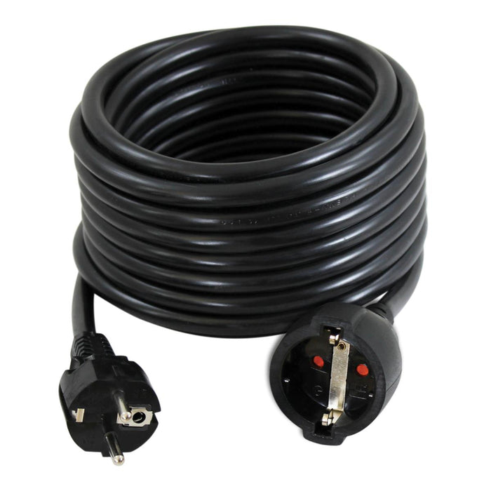 EXTENSION 5M 3G1.5MM2 BLACK COMMEL