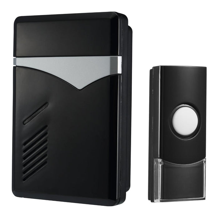 WIRELESS BELL BLACK LED 300M COMMEL
