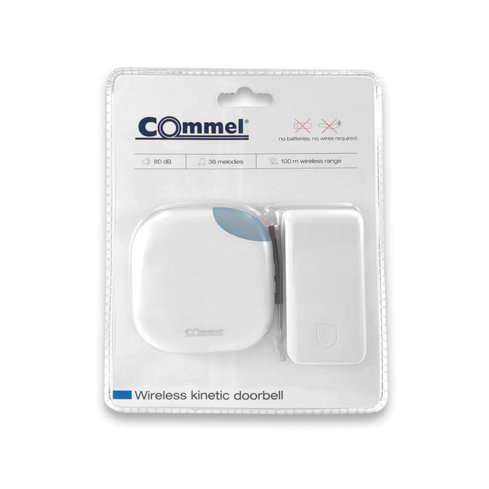 KINETIC BELL WHITE LED 100M COMMEL