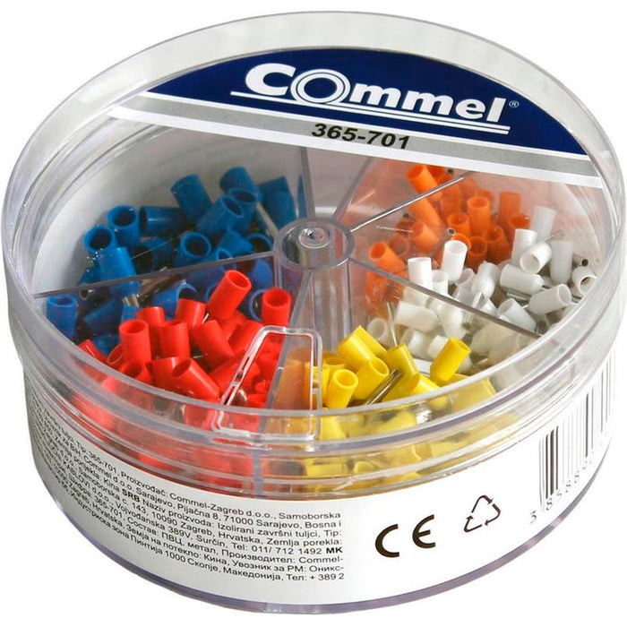 CABLE END COMMEL 0.5/0.75/1/1.5/2.5MM2