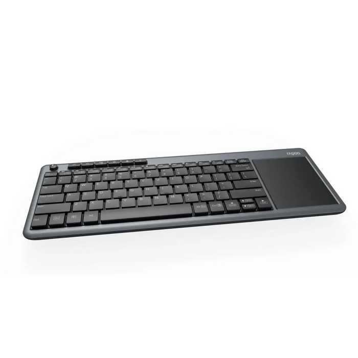 Compact Keyboard with touchpad RAPOO K2600 GRAY 16940 - Клавиатури<<<Компютърна