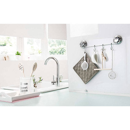 HANGING RAIL VACUUM BESTLOCK KITCHEN CHROME COMPACTOR