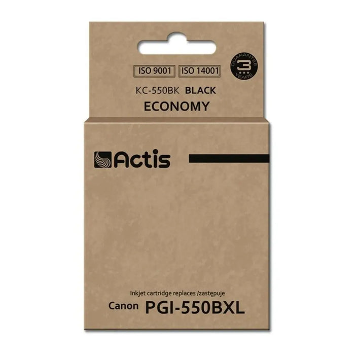 Compatible Ink Cartridge Actis KC-550Bk Black - Оригинални Касети с Мастило<<<Електроника Периферни и резервни