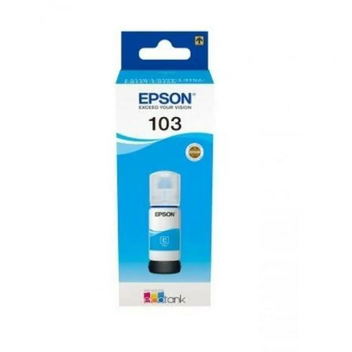 Compatible Ink Cartridge Epson 103 EcoTank Cyan ink bottle (WE) 70 ml Cyan - Електроника Периферни и резервни