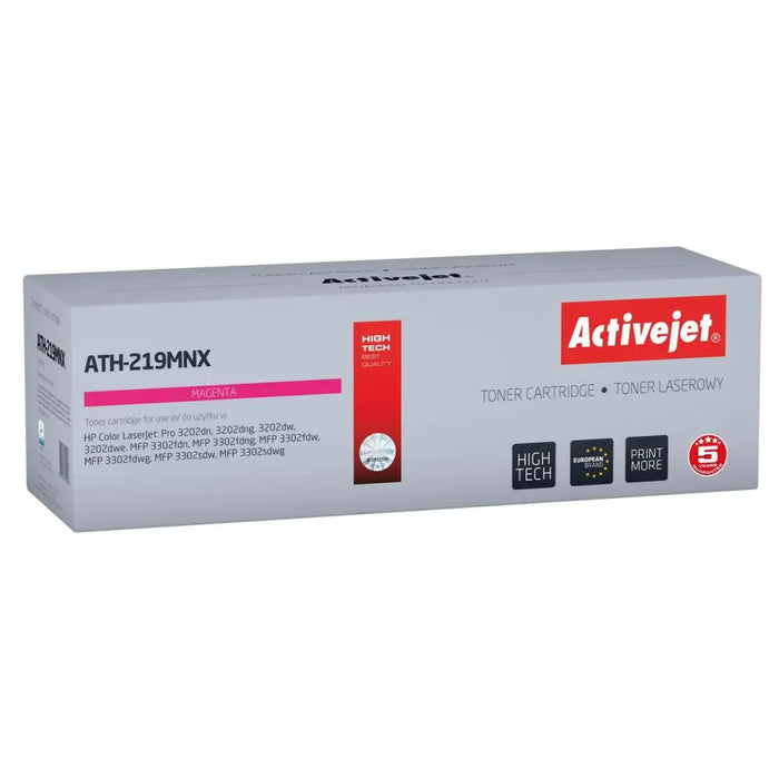 Compatible Toner Activejet ATH-219MNX Magenta - Оригинални тонери<<<Електроника Периферни и резервни части<<<Компютри|